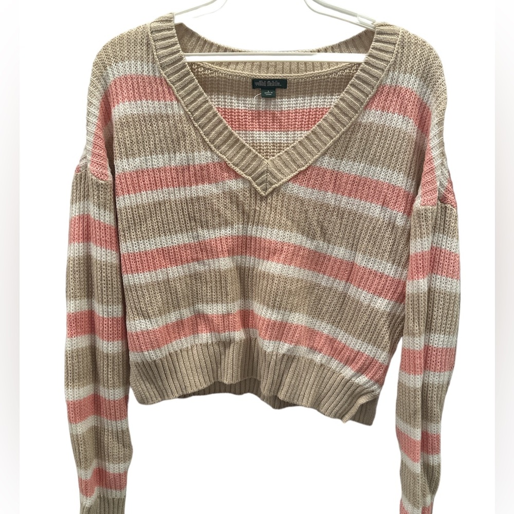 Target Wildfable Striped Top/ Size: Small